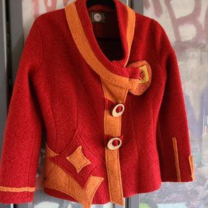 Extremely RARE Vintage Wool Jacket Made in France